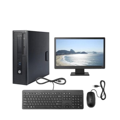 KIT PC HP PRODESK 600 G2 SFF INTEL CORE I7 4.00GHZ 8GB RAM DDR4 256GB SSD 500GB HDD AMD RADEON - 1