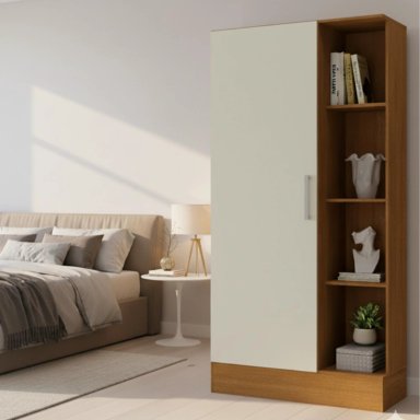 CLOSET ZAPATERO 174X75X35 CM OFF WHITE R15 - 7