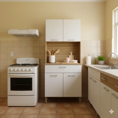 MUEBLE DE COCINA KRIS OFF WHITE K04 - 4