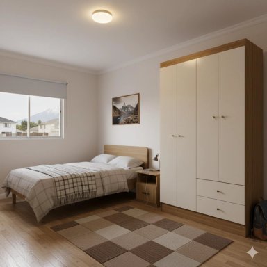 COMBO 2 CLOSET VERSA 4 PUERTAS OFF WHITE K42X2 - 5