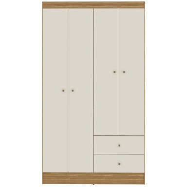 CLOSET VERSA 4 PUERTAS OFF WHITE K42 - 1