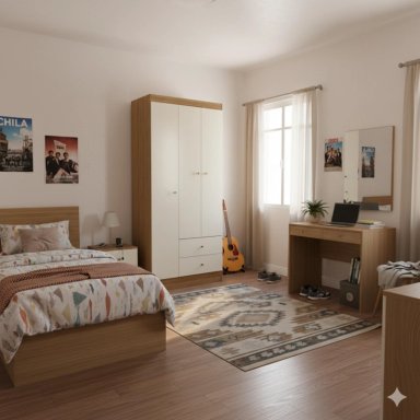 COMBO 3 CLOSET VERSA 3 PUERTAS OFF WHITE K32X3 - 5