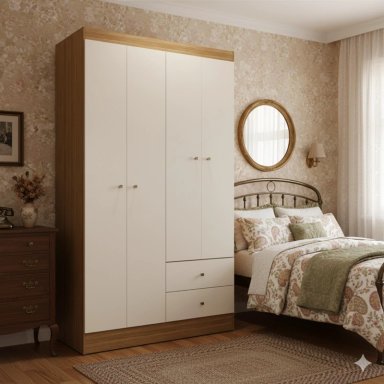 COMBO 3 CLOSET VERSA 4 PUERTAS OFF WHITE K42X3 - 3