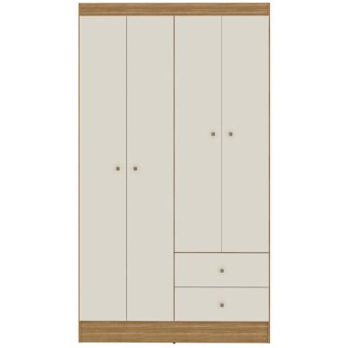 CLOSET VERSA 4 PUERTAS OFF WHITE K42 - 1