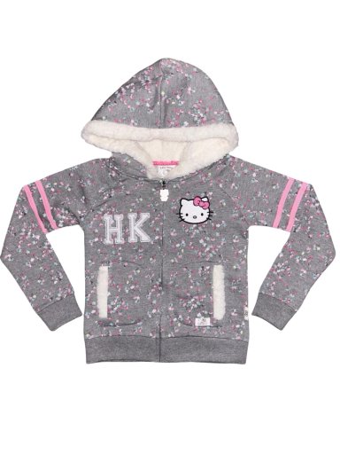 POLERÓN NIÑA HELLO KITTY GRIS - 5