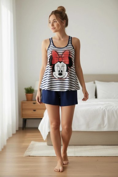 PIJAMA MUJER MINNIE MOUSE - 1