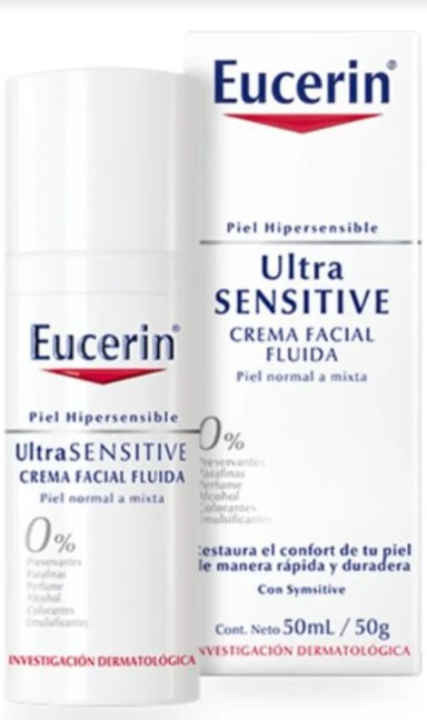 EUCERIN ULTRA SENSITIVE CREMA FACIAL NORMAL A MIXTA - 2