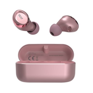 AUDIFONOS YACHT ROSA HIFUTURE TWS BT 5.2 Y CANCELACION - 1