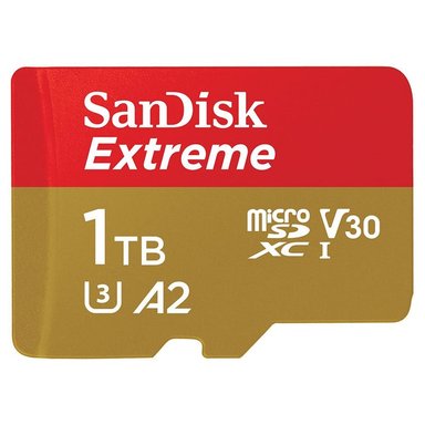 TARJETA MICROSD 1TB SANDISK EXTREME UHS-I U3 A2 ADAPTADOR SD - 1