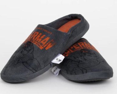 PANTUFLA DE HOMBRE DISEÑO SUPERMAN - 1