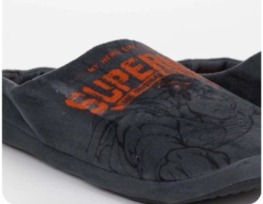PANTUFLA DE HOMBRE DISEÑO SUPERMAN - 3