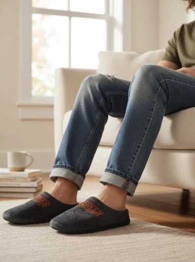 PANTUFLA DE HOMBRE DISEÑO SUPERMAN - 4