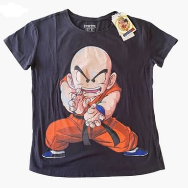POLERA DE MUJER DISEÑO DRAGON BALL TALLA S - 1