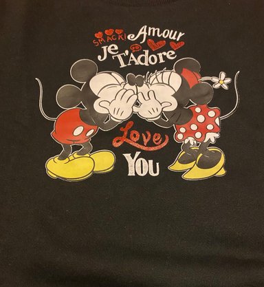 POLERON DE NIÑA DISEÑO MINNIE Y MICKEY MOUSE DISNEY - 3