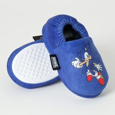 PANTUFLA DE NIÑO DISEÑO SONIC - 1