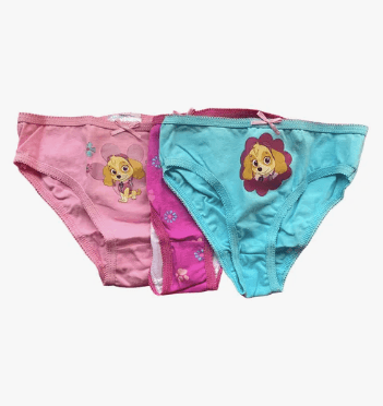 CALZONES DE NIÑA TALLA 8 TRIPACK (3 UNIDADES) DISEÑO SKYE PAW PATROL - 1