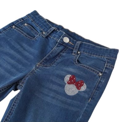 JEANS MINNIE MOUSE TALLA 10 - 4