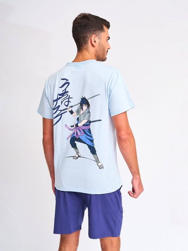 PIJAMA SASUKE NARUTO TALLA M - 2