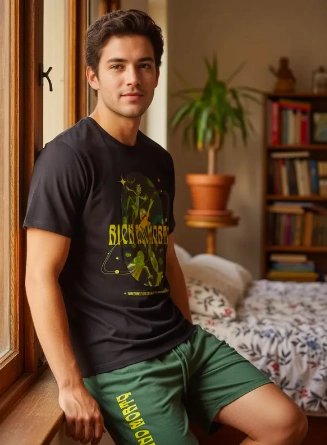PIJAMA RICK AND MORTY TALLA M - 1