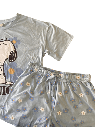 PIJAMA SNOOPY TALLA S COLOR CELESTE - 4