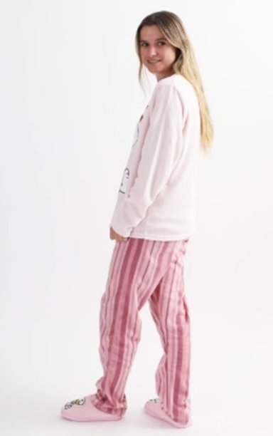 PIJAMA SNOOPY POLAR TALLAS S, M, L Y XL - 3
