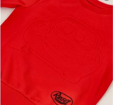 POLERON CARS RAYO MCQUEEN TALLA 3 - 4