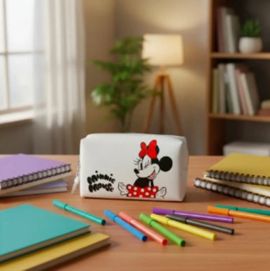 ESTUCHE COSMETIQUERO MINNIE MOUSE DISNEY - 5