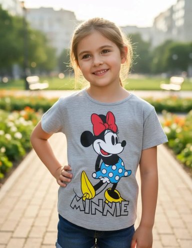 POLERA MINNIE MOUSE TALLA 4 - 1