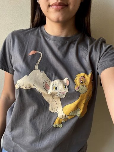 POLERA REY LEON SIMBA Y NALA TALLA S - 1