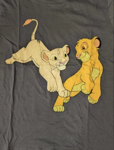 POLERA REY LEON SIMBA Y NALA TALLA S - 4