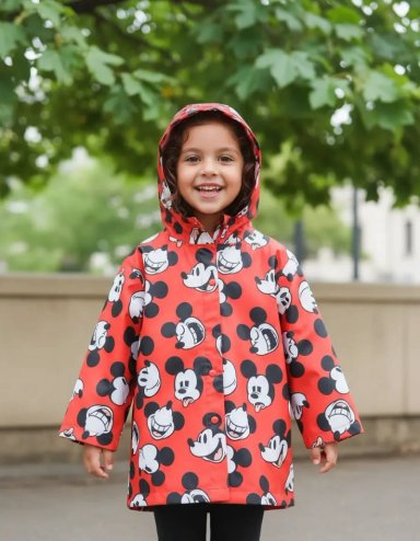 CHAQUETA IMPERMEABLE MICKEY MOUSE TALLA 4 - 1