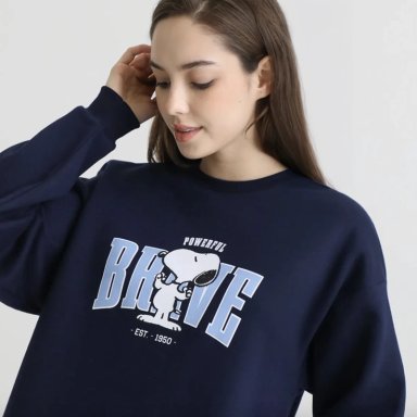 POLERON SNOOPY COLOR AZUL - 3