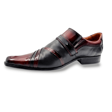 ZAPATO FORMAL CHAROL HOMBRE LEVURETT BURDEOS 0752DR - 3