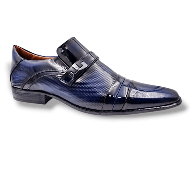 ZAPATO FORMAL CHAROL HOMBRE LEVURETT AZUL 12124A - 1