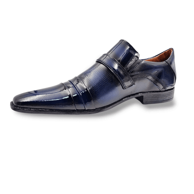 ZAPATO FORMAL CHAROL HOMBRE LEVURETT AZUL 12124A - 3
