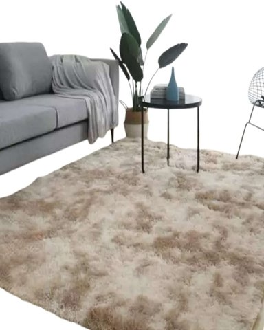 ALFOMBRA PELUDA 180X200 BEIGE - 2