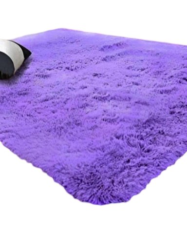 ALFOMBRA PELUDA 150X200 LILA - 2