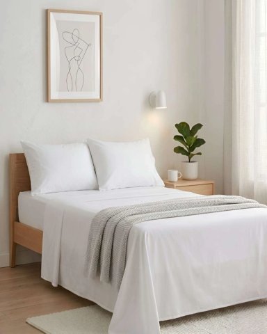 JUEGO DE SABANAS KING DE 200 HILOS PREMIUM - 1