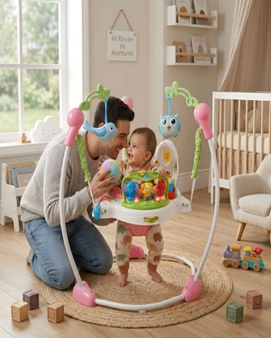 CENTRO ACTIVIDADES SALTADOR PARA BEBES ESTIMULACION SENSORIAL - 5