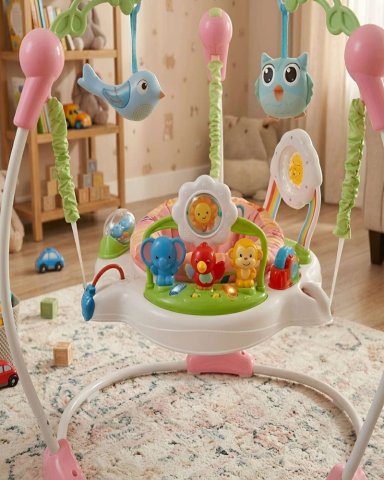 CENTRO ACTIVIDADES SALTADOR PARA BEBES ESTIMULACION SENSORIAL - 6