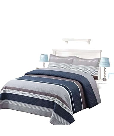 CUBRECAMA QUILT DE VERANO KING-SUPER KING - 1