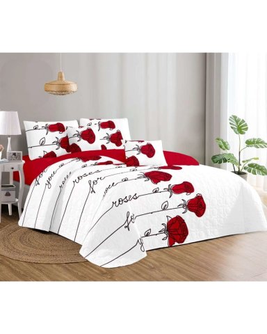 CUBRECAMA QUILT DE VERANO KING - 3
