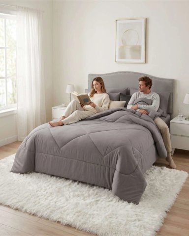 PLUMON NORDICO KING SOFT CONFORT ABRIGO PREMIUM - 4