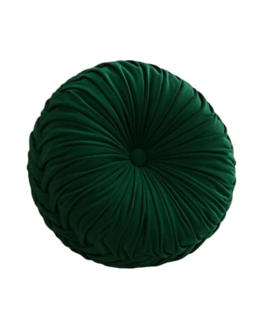 COJIN RUEDA TERCIOPELO REDONDO SOFA DECORATIVO SALON - 6