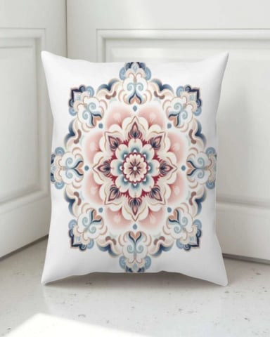 FUNDAS DE COJIN MANDALA ESTAMPADAS PACK DE 4 PIEZAS - 3
