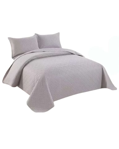 QUILT DE VERANO CUADRICULA PLAZA Y MEDIA - 1