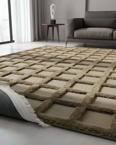 ALFOMBRA MODERNA JACQUARD BICOLOR 150X200 - 4