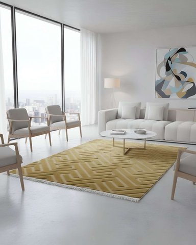 ALFOMBRA MODERNA JACQUARD BICOLOR 150X200 - 2