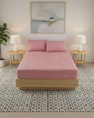CUBRECOLCHON IMPERMEABLE 2 PLAZAS PROTECCION TOTAL Y MAXIMO CONFORT - 3