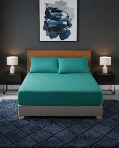 CUBRECOLCHON IMPERMEABLE 2 PLAZAS PROTECCION TOTAL Y MAXIMO CONFORT - 4